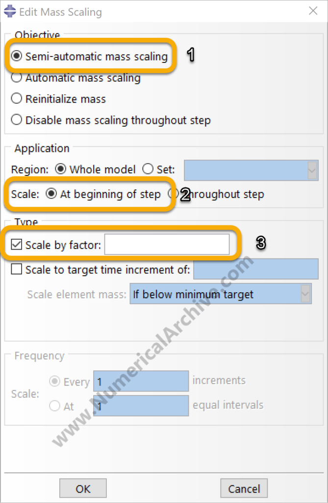 Mass Scaling in ABAQUS