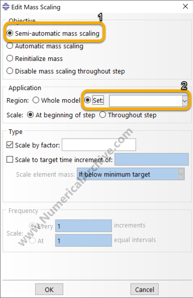 Mass Scaling in ABAQUS